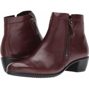 ECCO Shape M 35 Ankle Boot in Bordeaux Size EU 39/US 8-8.5